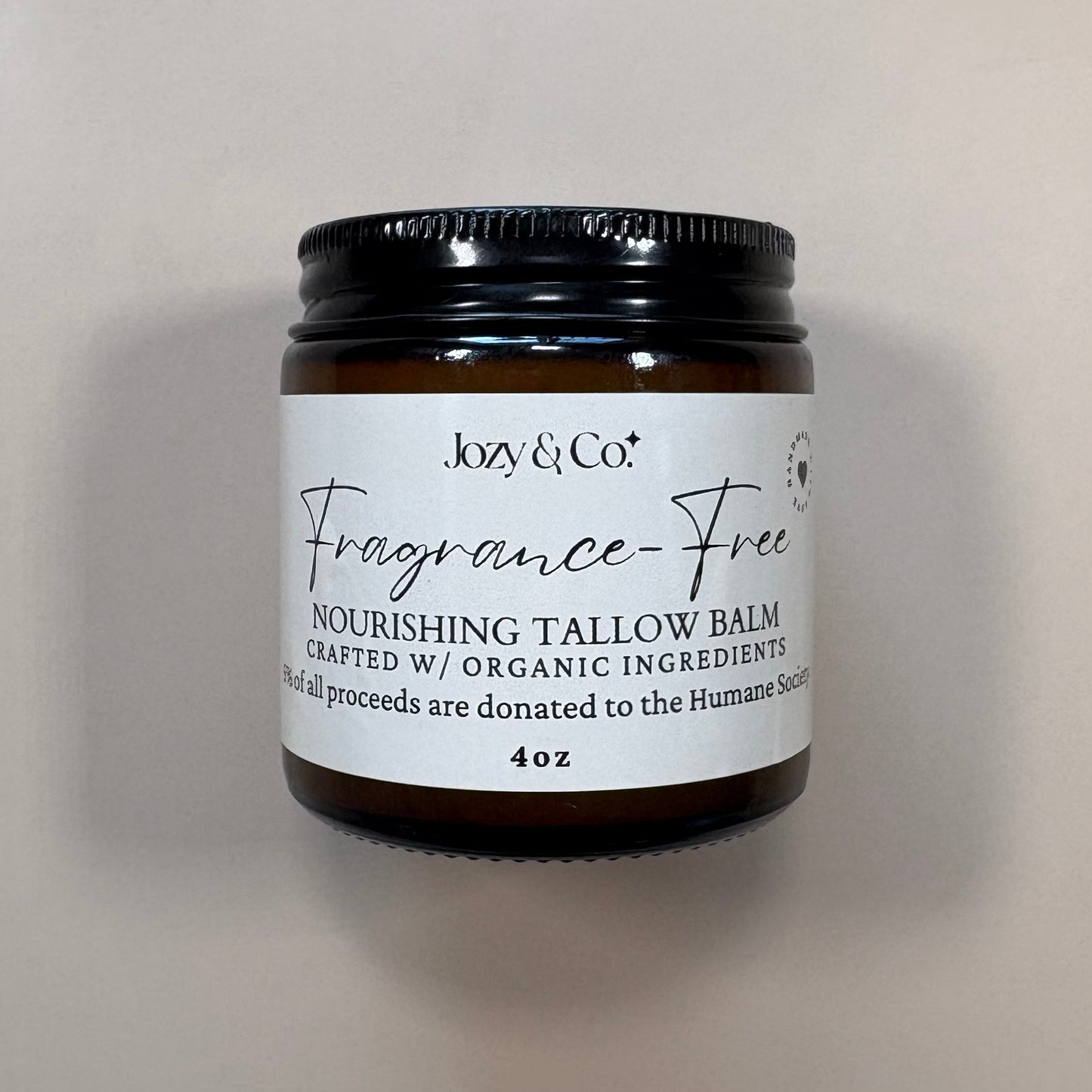 Fragrance-Free Tallow Balm