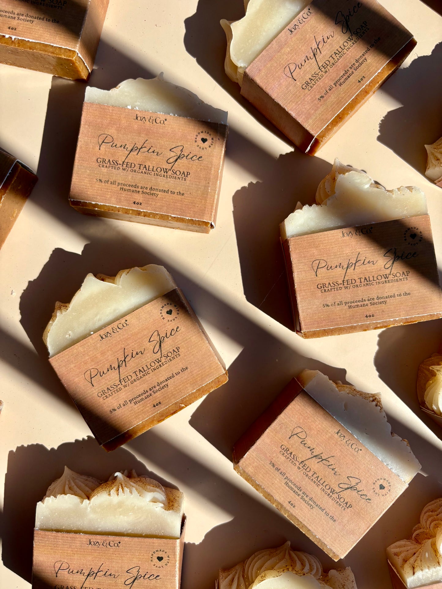Pumpkin Spice Grass-fed Tallow Soap *limited edition*
