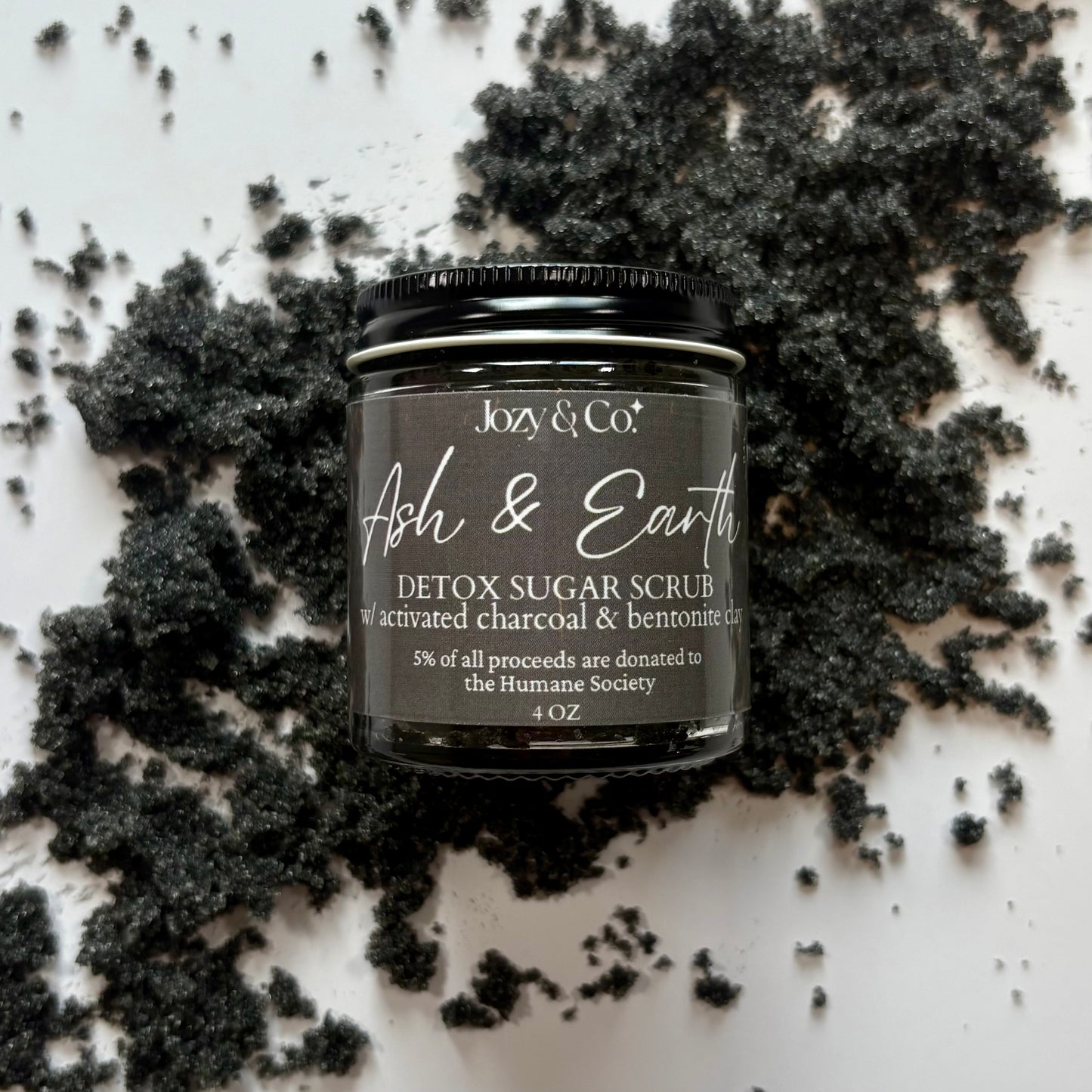 Ash & Earth Detox Sugar Scrub