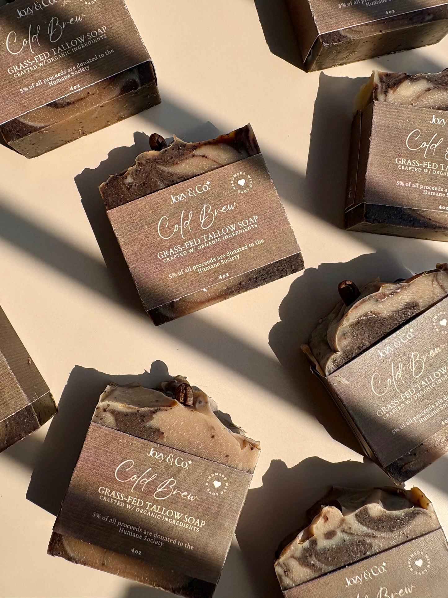 Cold Brew Grass-fed Tallow Soap