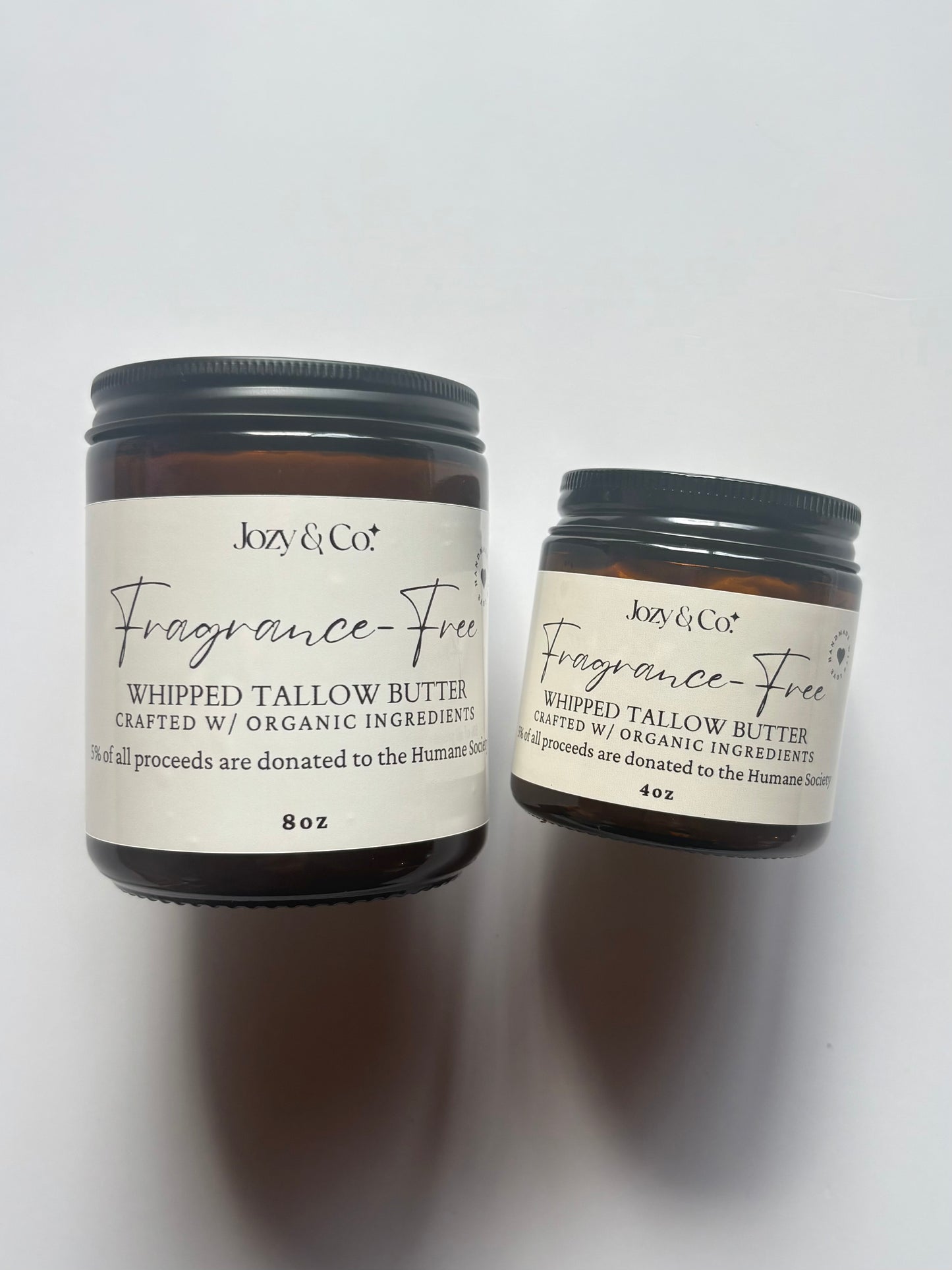 Fragrance-Free Whipped Tallow Butter