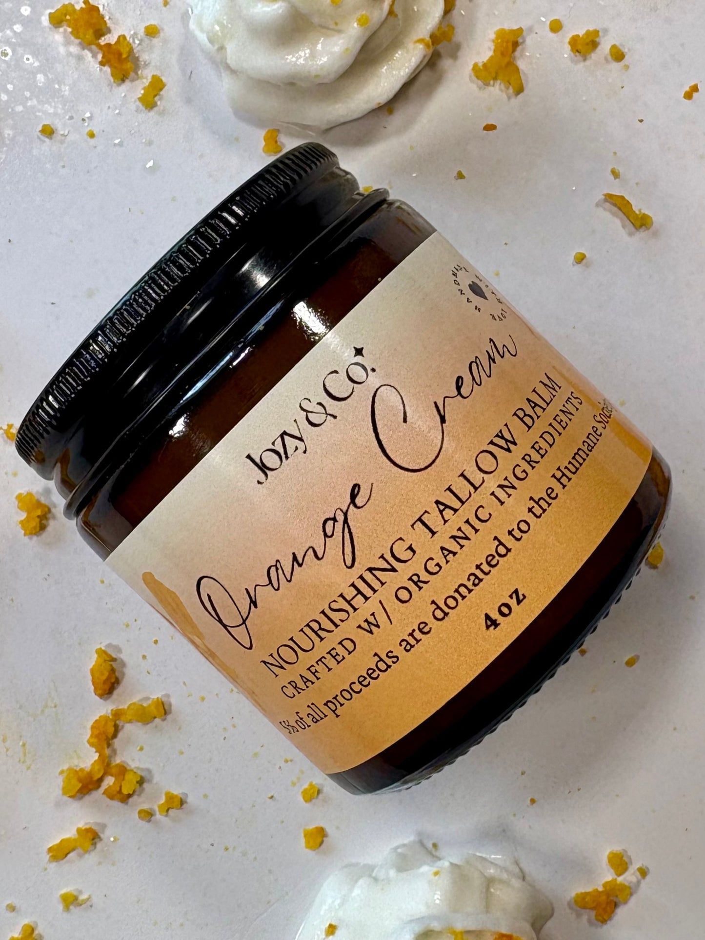 Orange Cream Tallow Balm