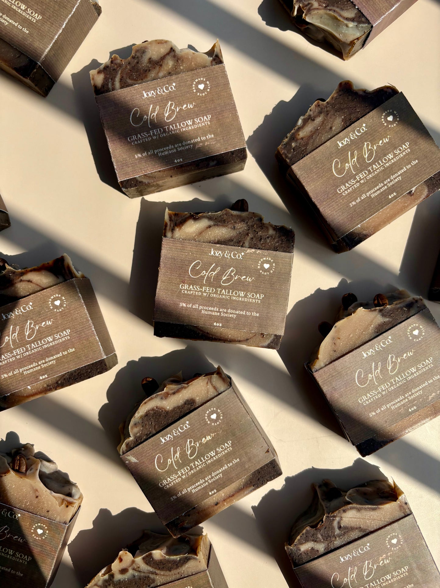 Cold Brew Grass-fed Tallow Soap