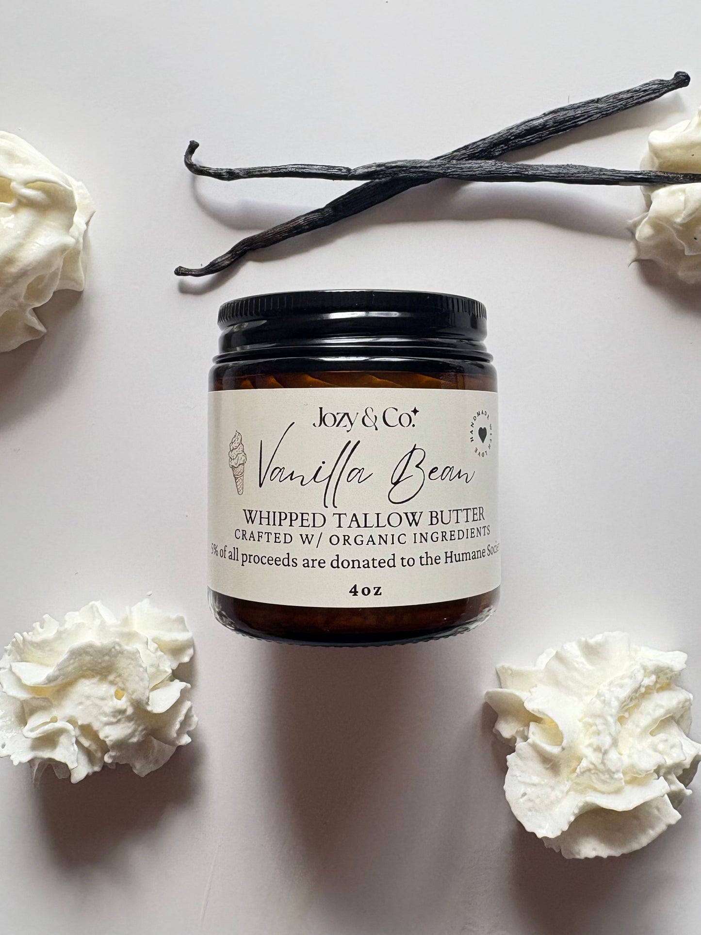 Vanilla Bean Whipped Tallow Butter