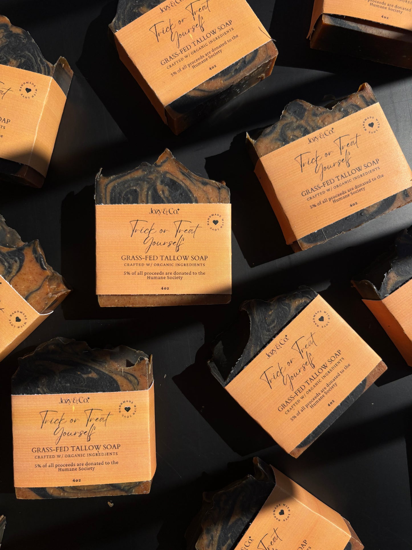 Trick or Treat Yourself Grass-fed Tallow Soap *limited edition*