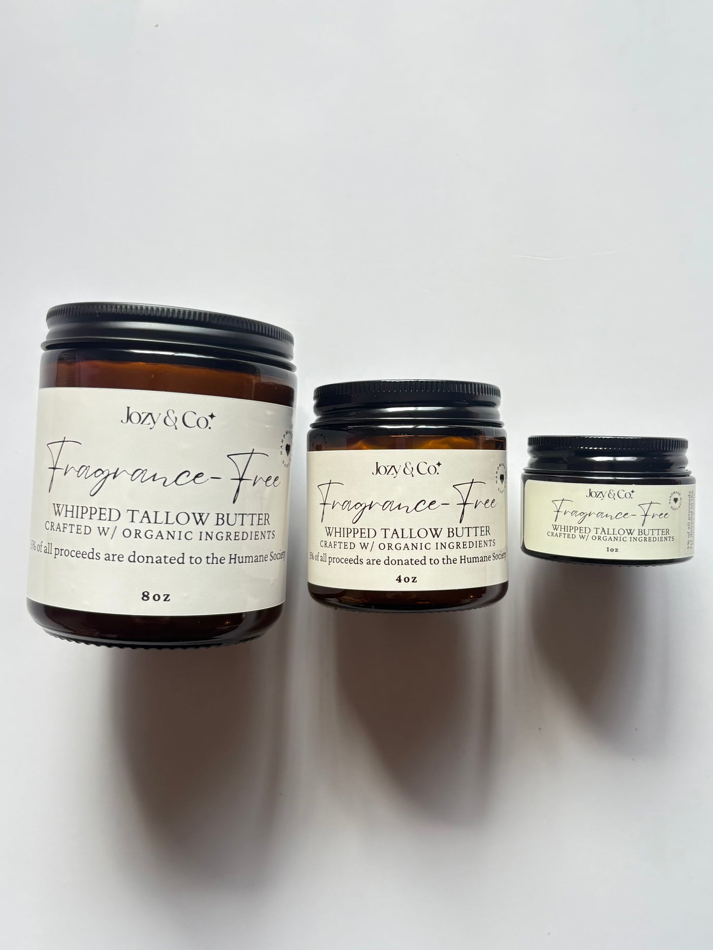 Fragrance-Free Whipped Tallow Butter