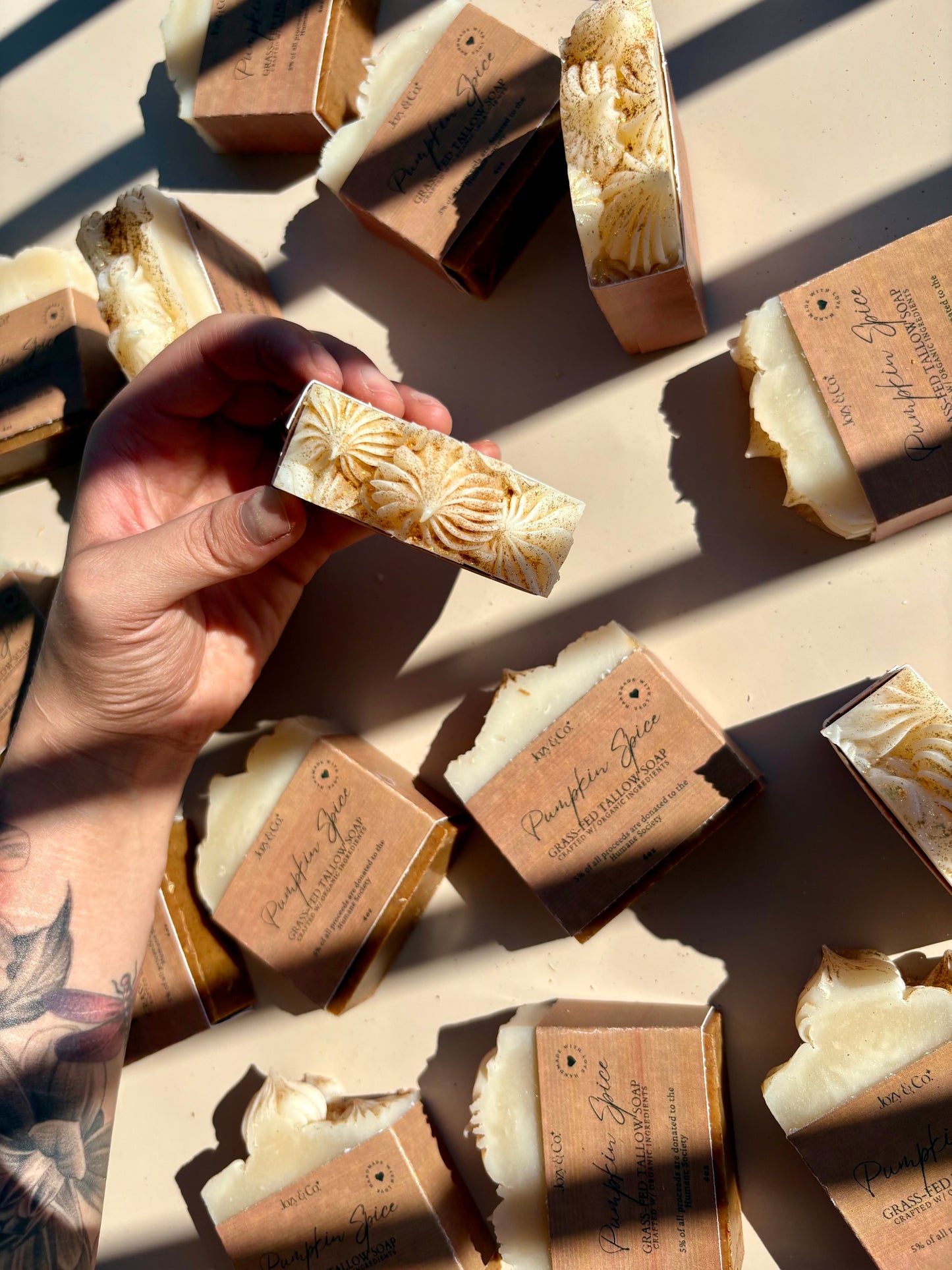 Pumpkin Spice Grass-fed Tallow Soap *limited edition*