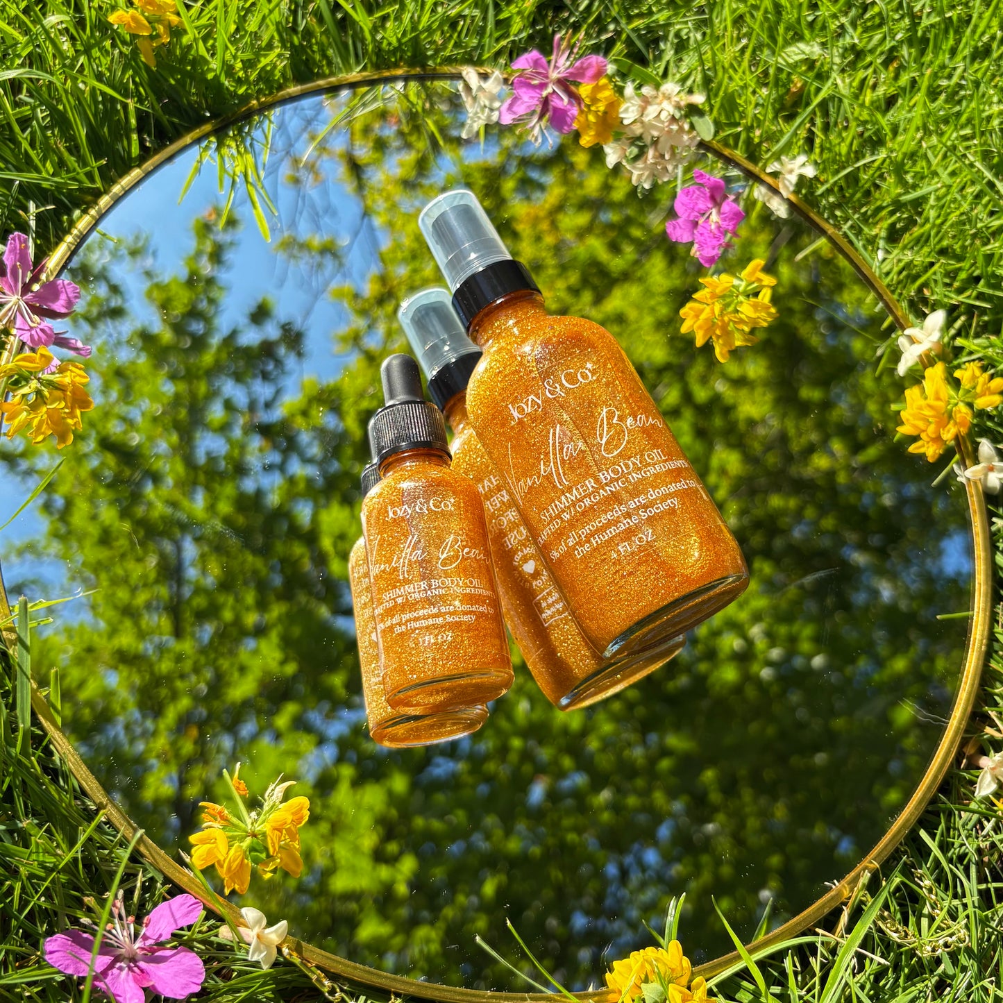 Vanilla Bean Shimmer Body Oil