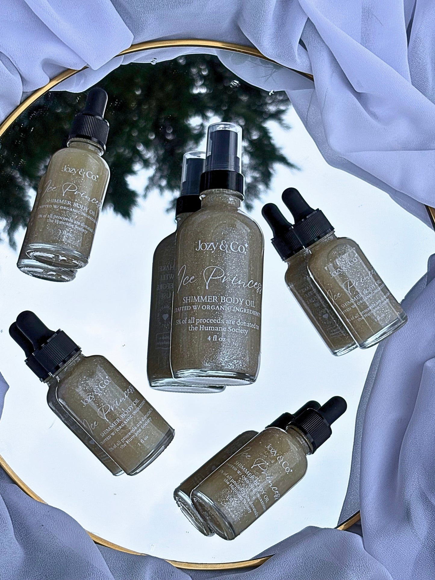 Ice Princess Shimmer Body Oil