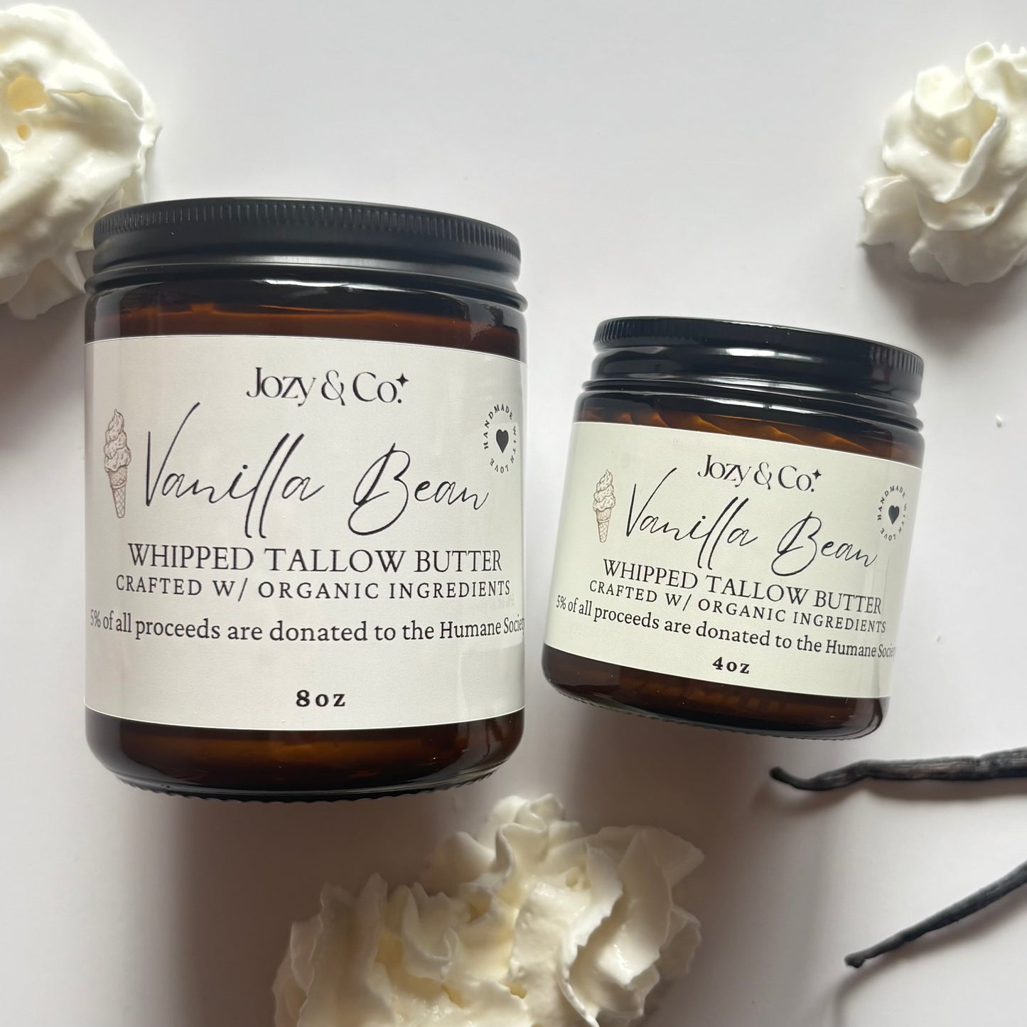 Vanilla Bean Whipped Tallow Butter