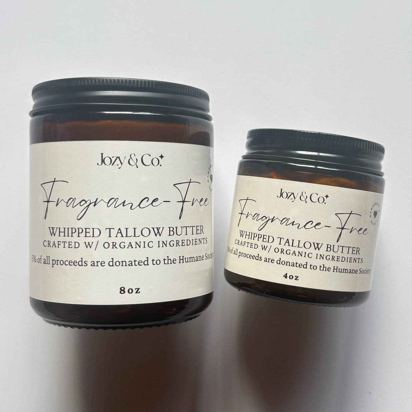 Fragrance-Free Whipped Tallow Butter
