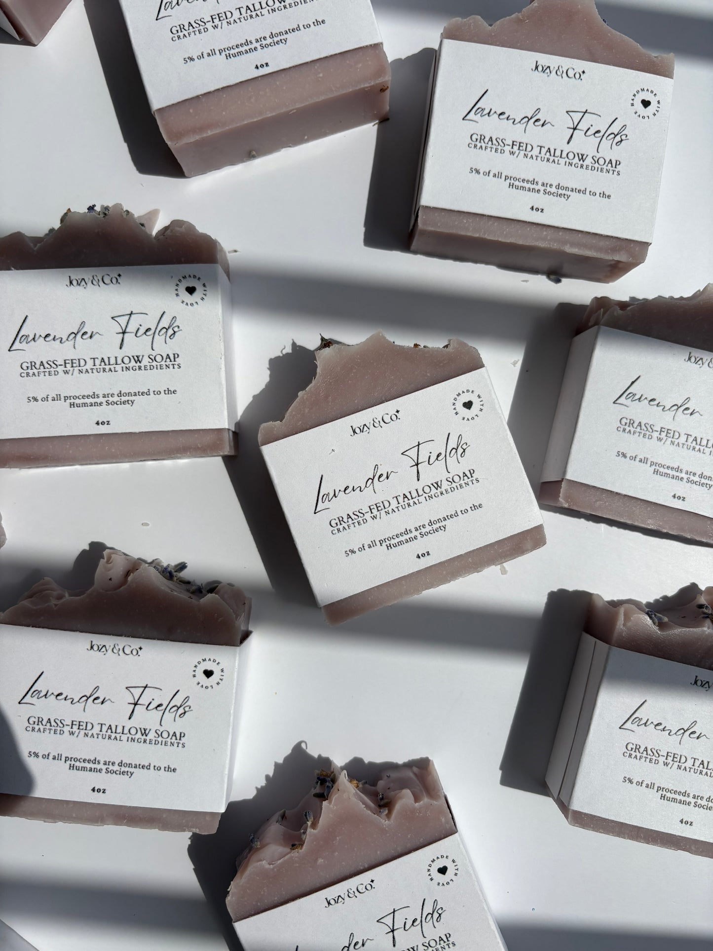 Lavender Fields Grass-fed Tallow Soap