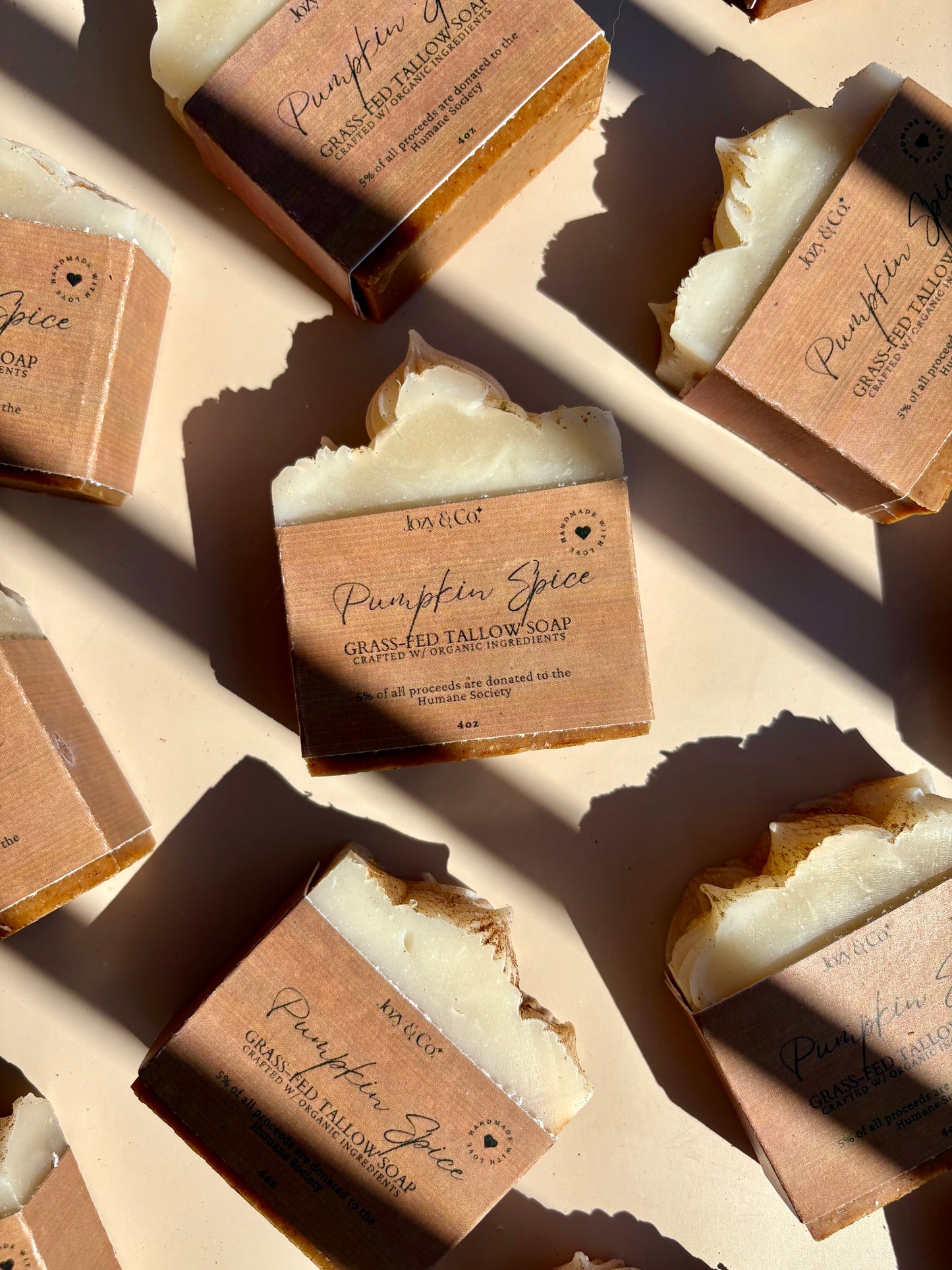 Pumpkin Spice Grass-fed Tallow Soap *limited edition*
