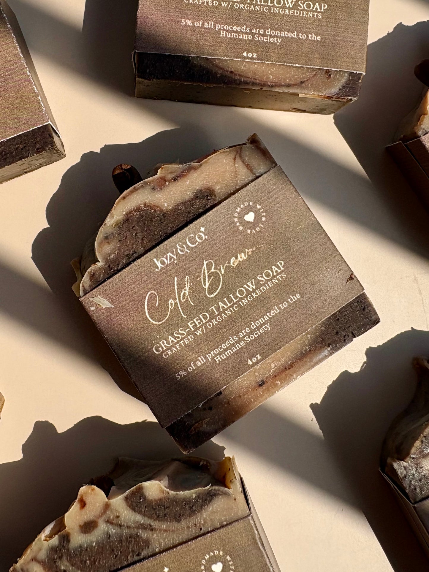 Cold Brew Grass-fed Tallow Soap