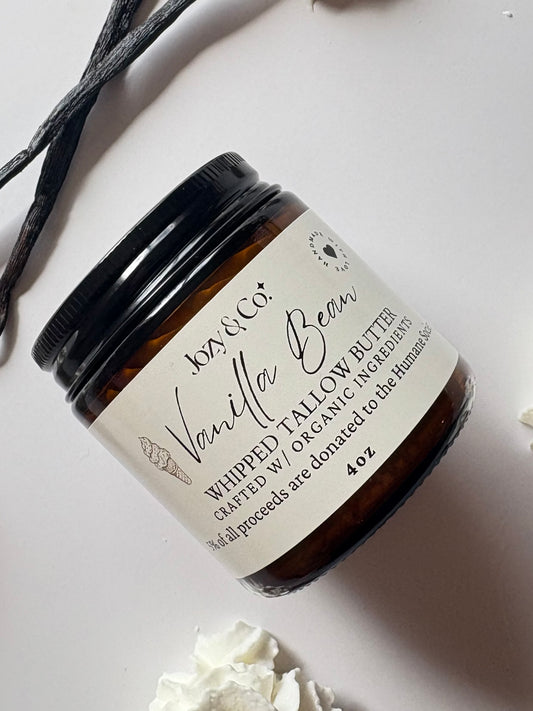 Vanilla Bean Whipped Tallow Butter