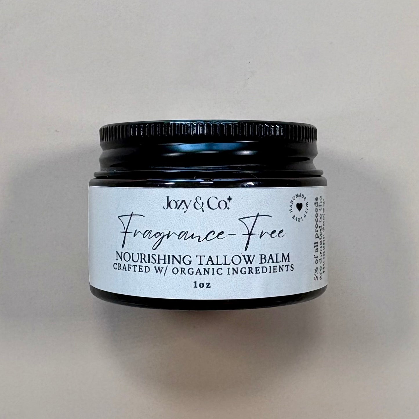 Fragrance-Free Tallow Balm