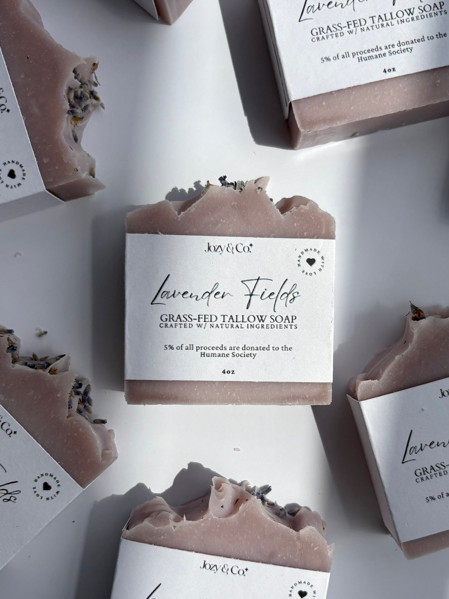 Lavender Fields Grass-fed Tallow Soap