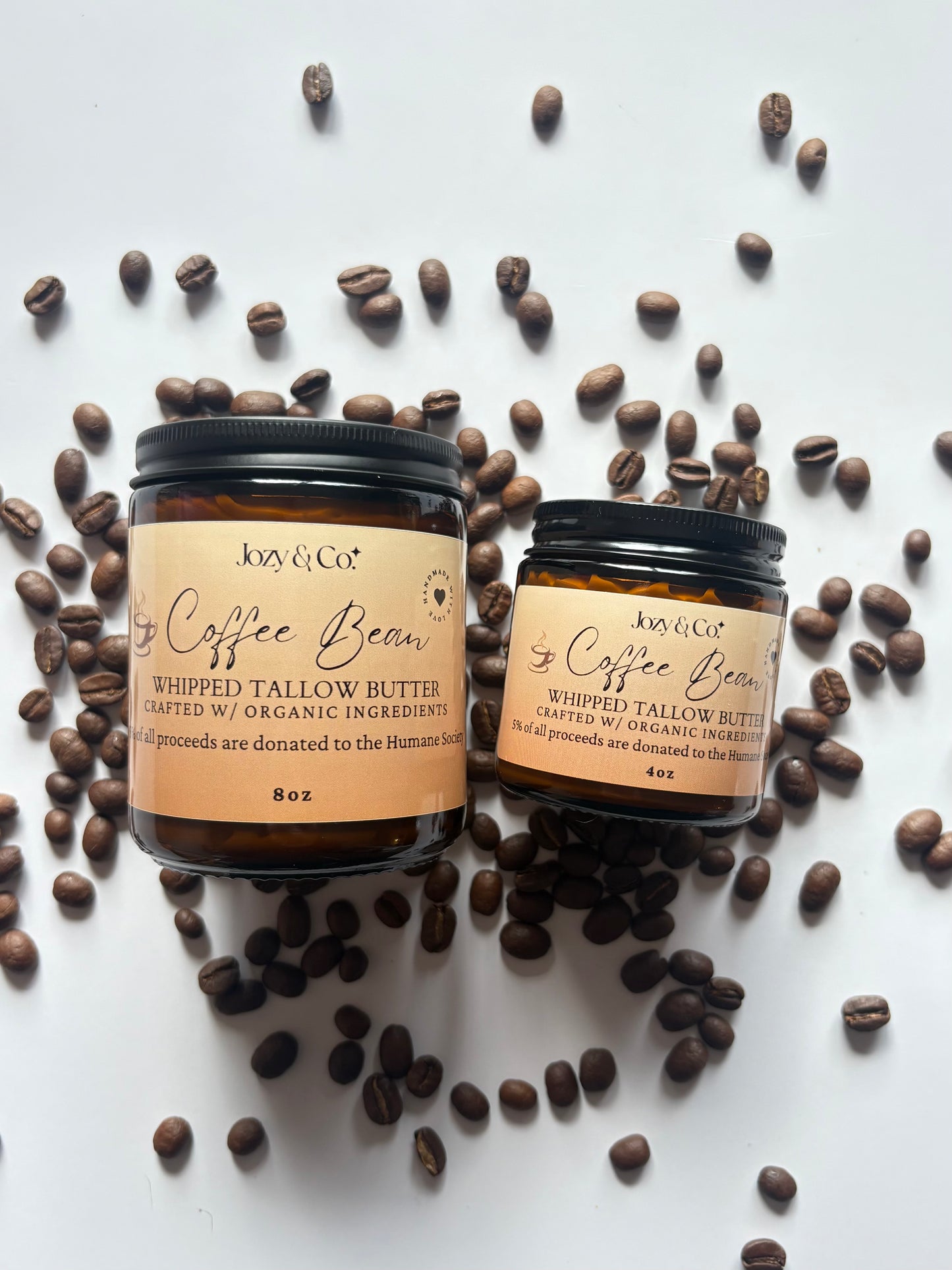 Coffee Bean Whipped Tallow Butter