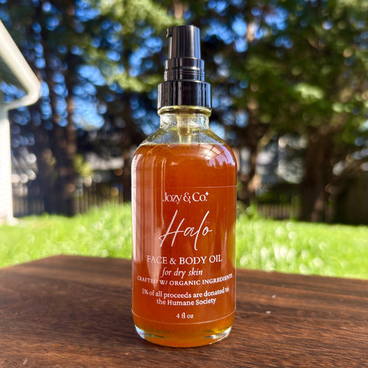 Halo Face & Body Oil | For Dry Skin