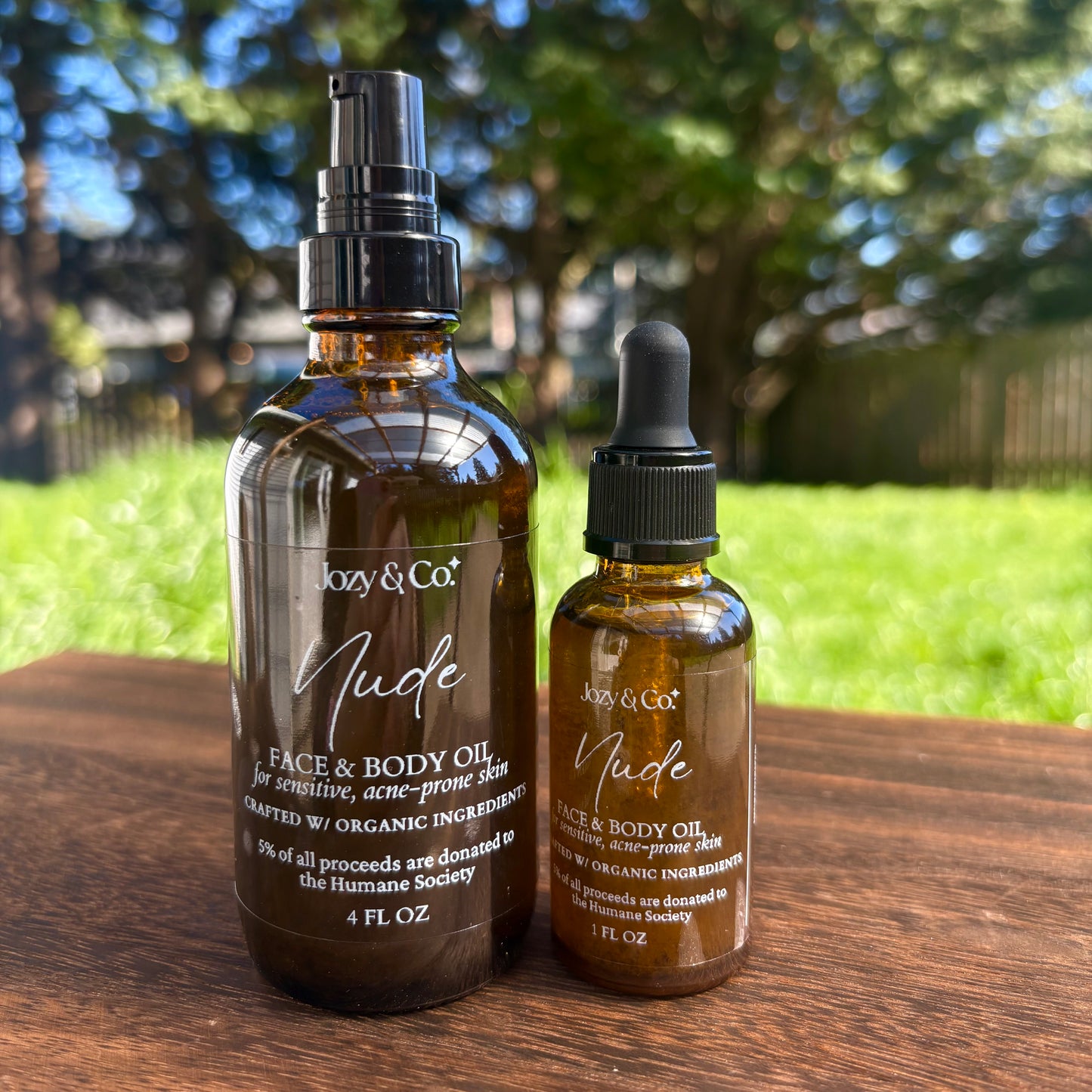 Nude Face & Body Oil | For Sensitive + Combination Skin