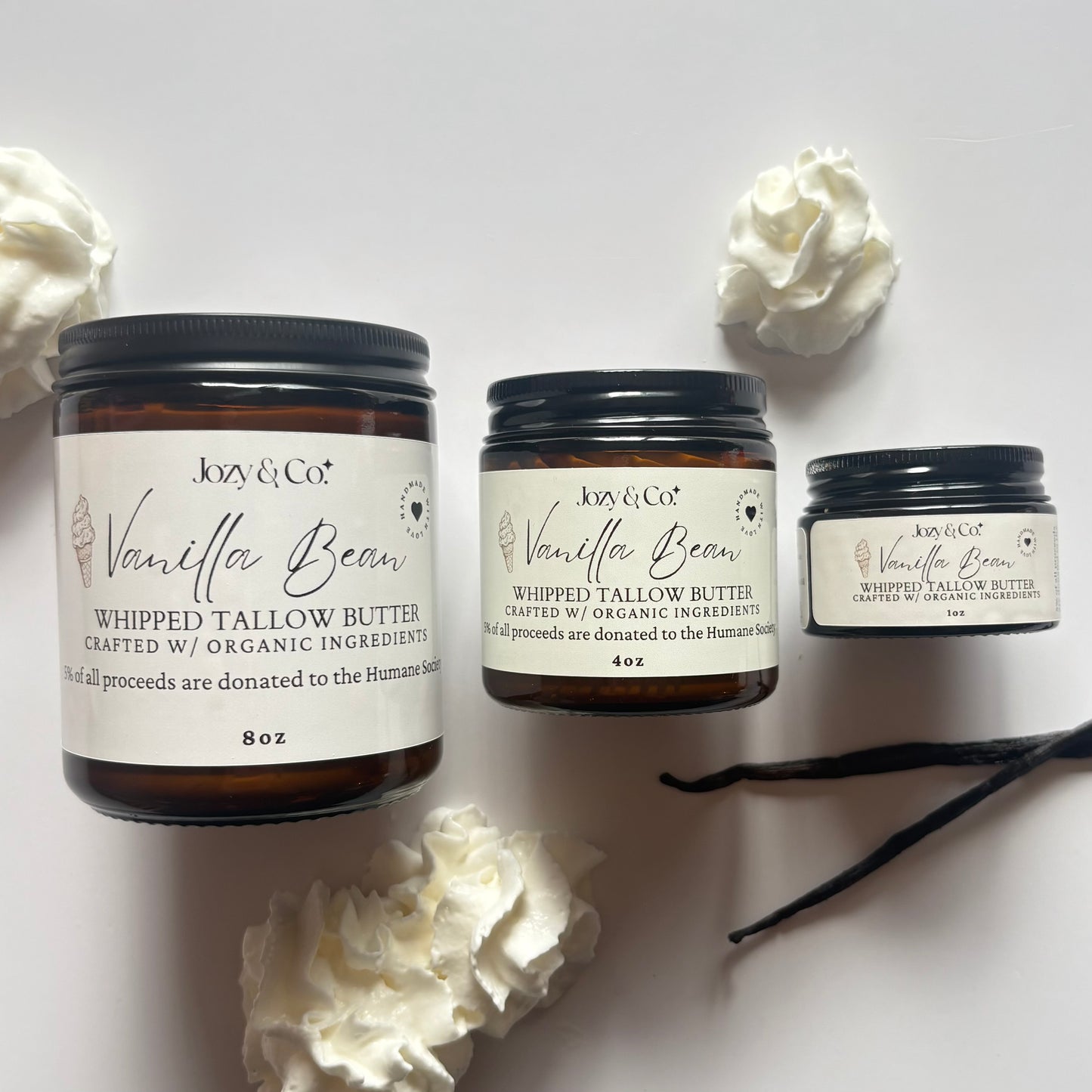 Vanilla Bean Whipped Tallow Butter