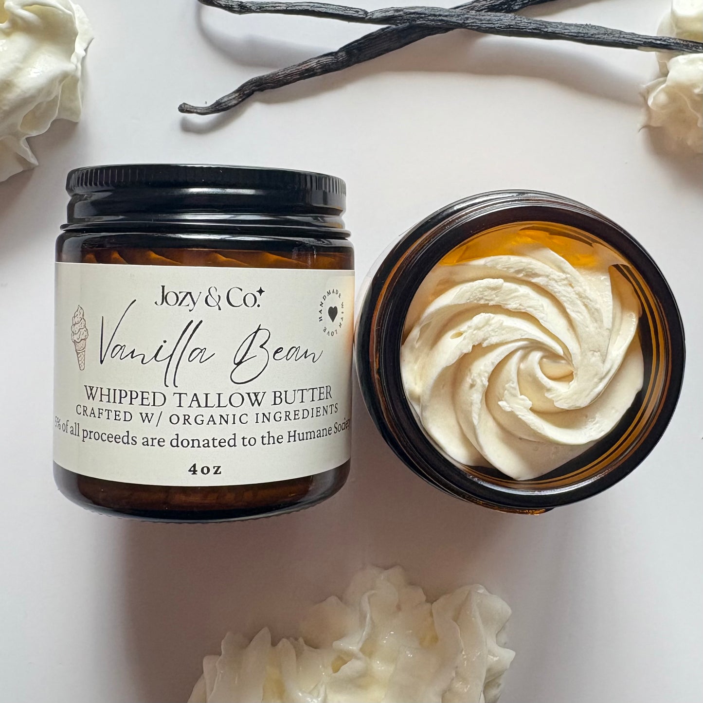 Vanilla Bean Whipped Tallow Butter