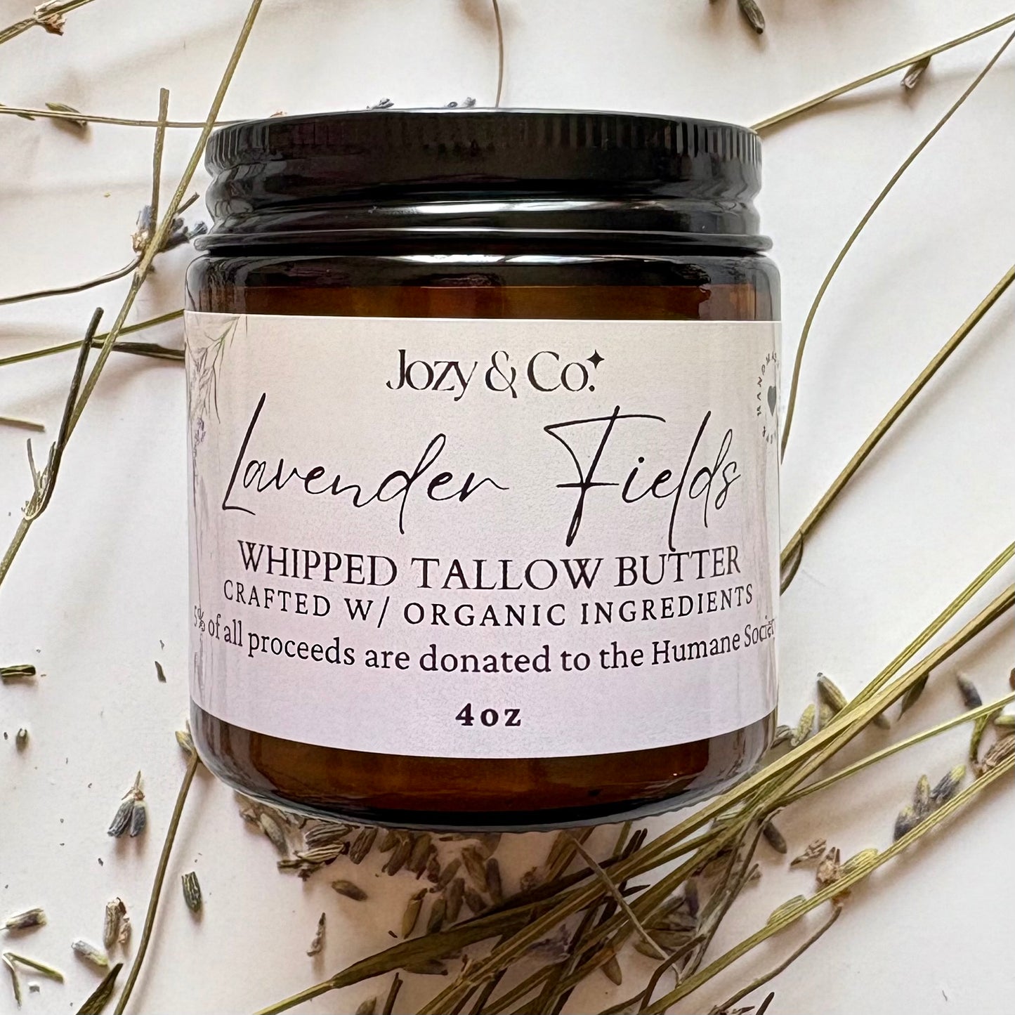 Lavender Fields Whipped Tallow Butter