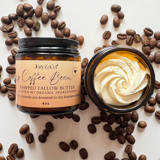 Coffee Bean Whipped Tallow Butter