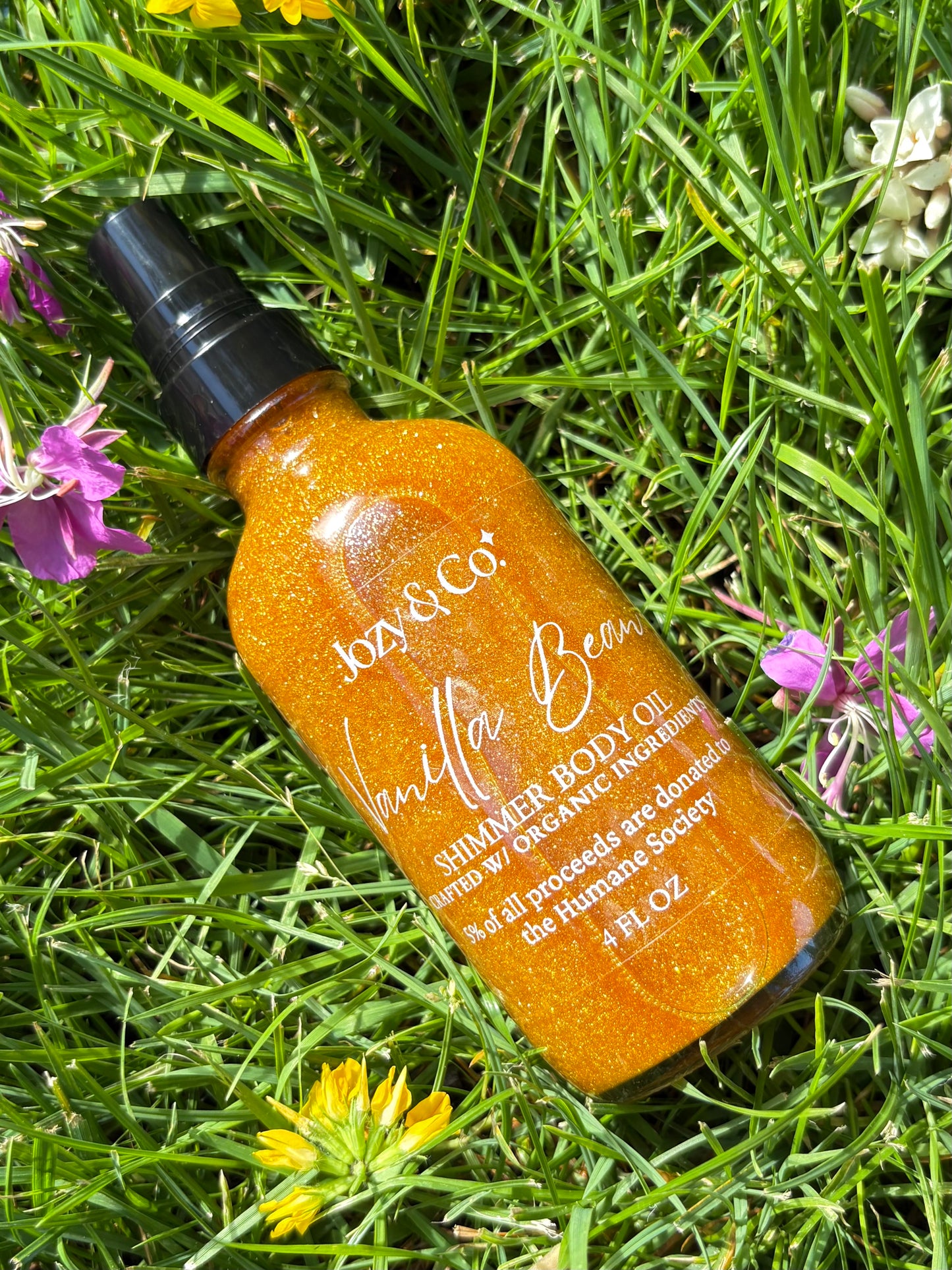 Vanilla Bean Shimmer Body Oil