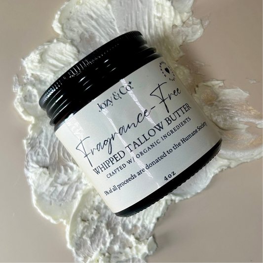 Fragrance-Free Whipped Tallow Butter