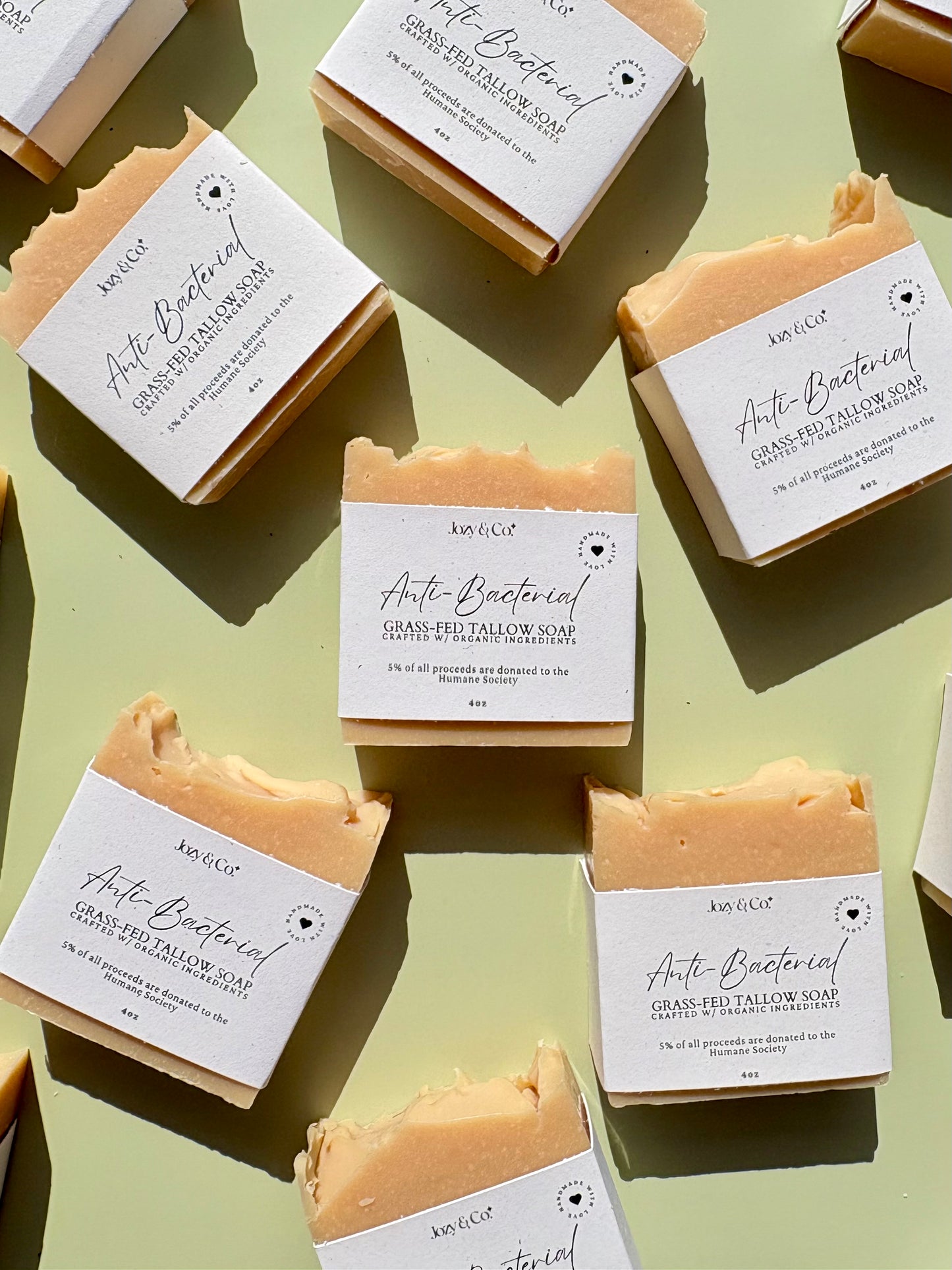 Anti-Bacterial Tea Tree & Neem Oil Grass-fed Tallow Soap