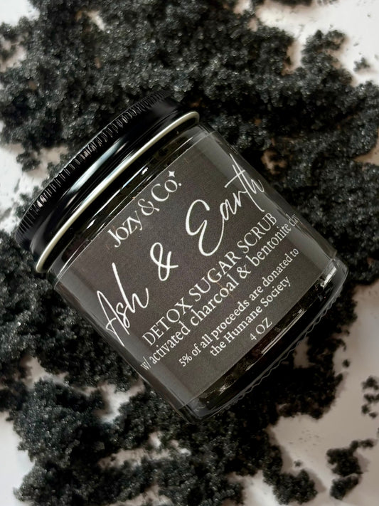 Ash & Earth Detox Sugar Scrub