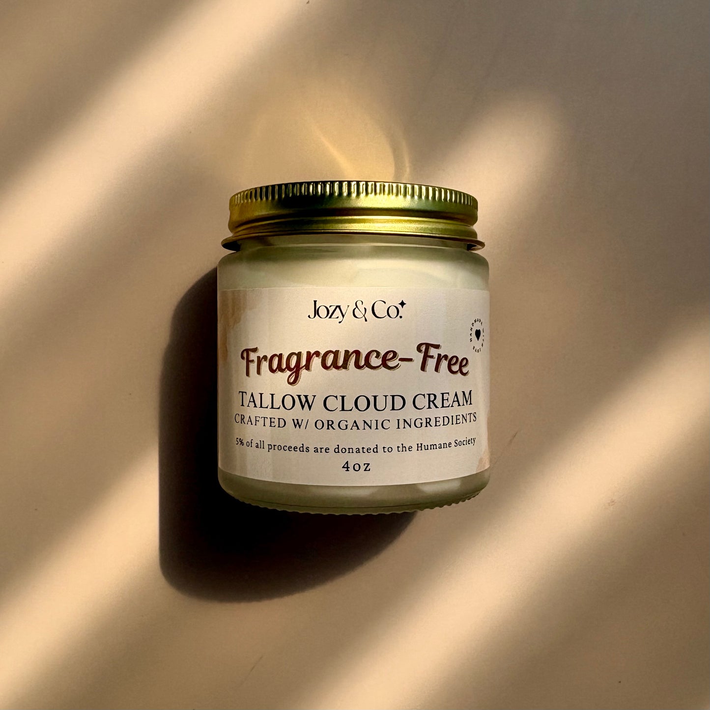 Fragrance-Free Tallow Cloud Cream