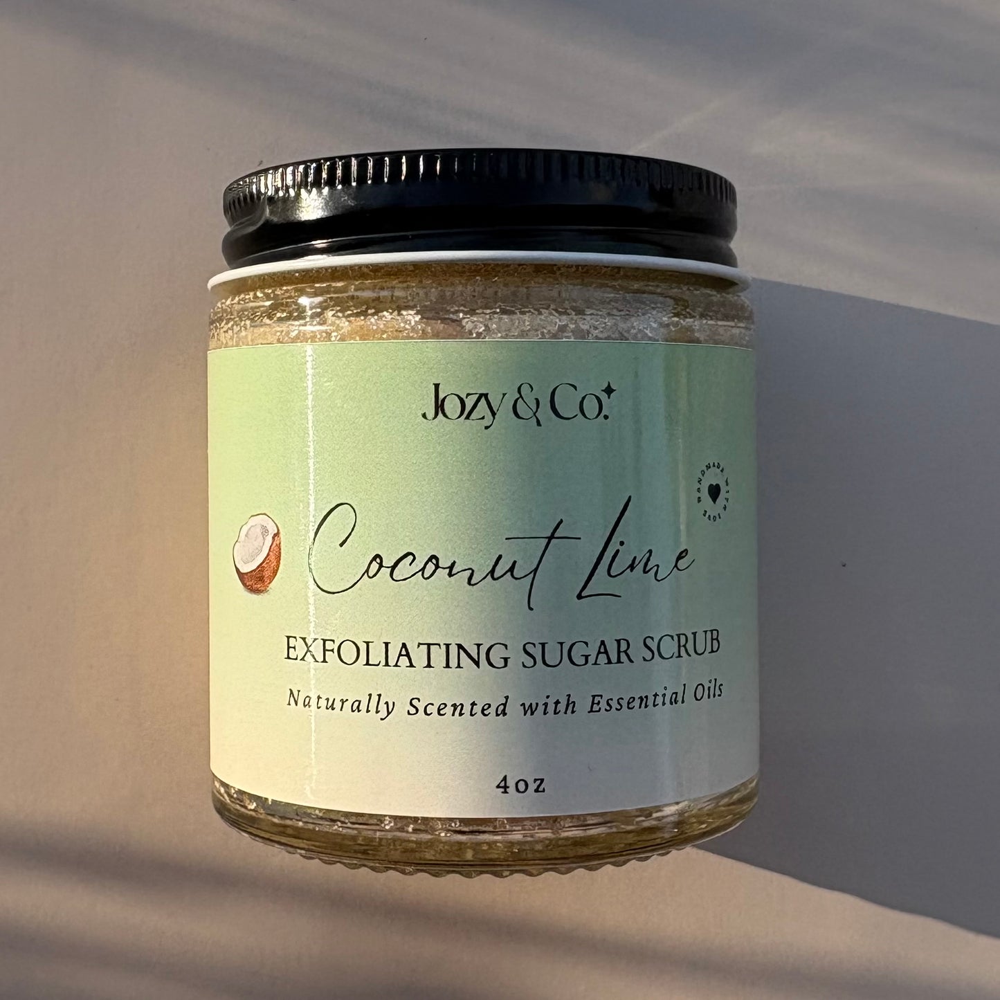 Coconut Lime Exfoliating Sugar Scrub