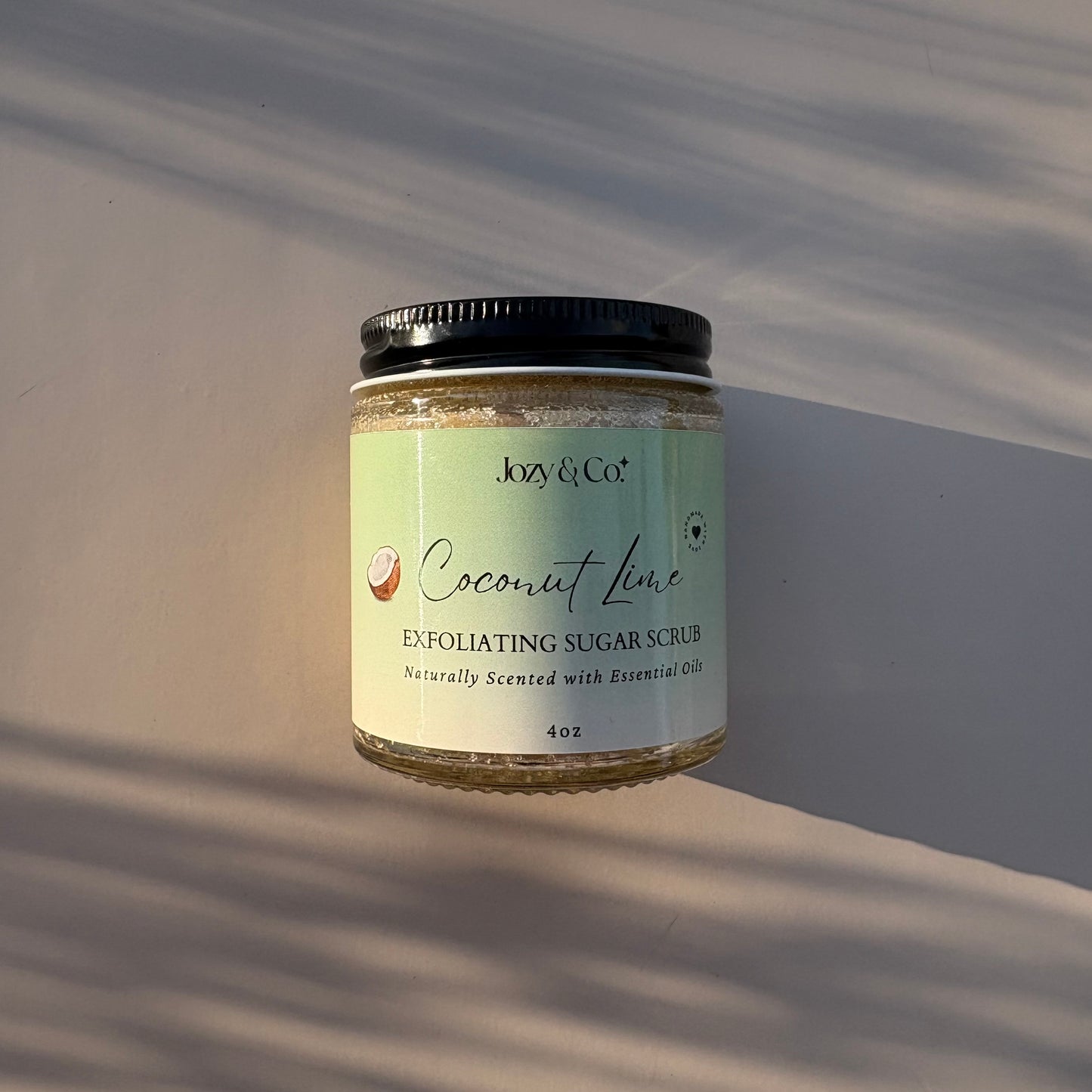 Coconut Lime Exfoliating Sugar Scrub