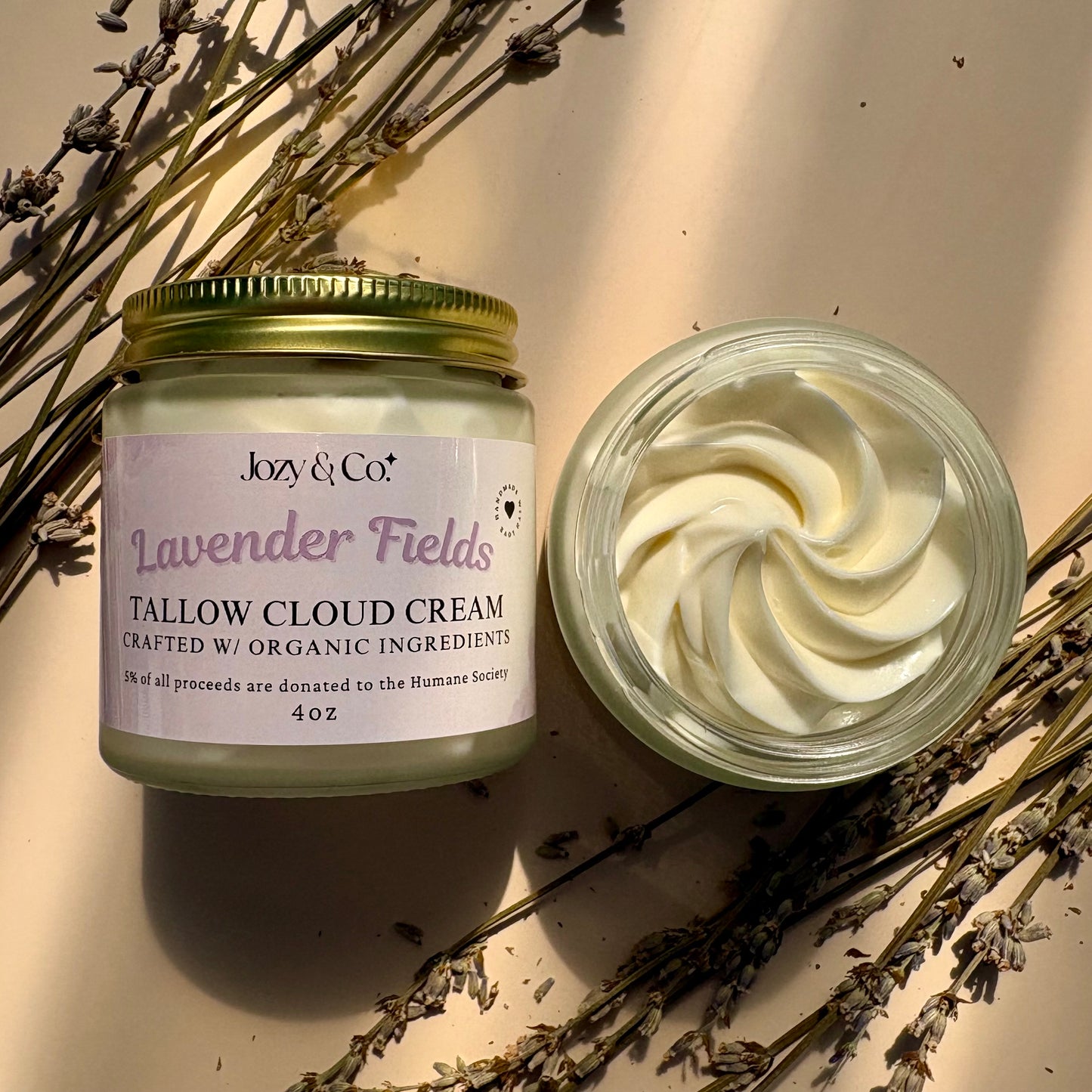 Lavender Fields Tallow Cloud Cream