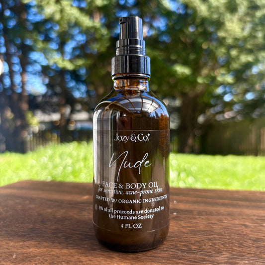Nude Face & Body Oil | For Sensitive + Combination Skin