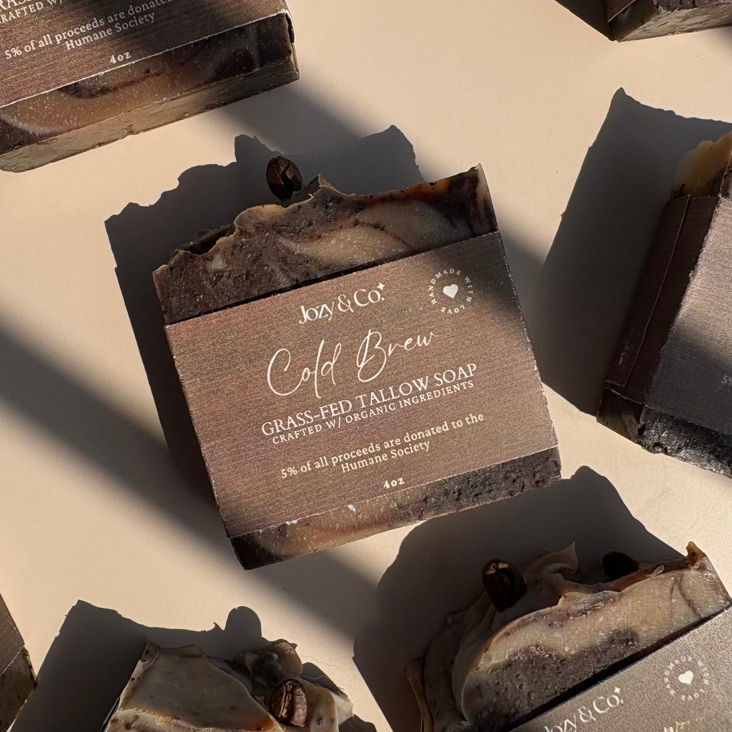 Cold Brew Grass-fed Tallow Soap