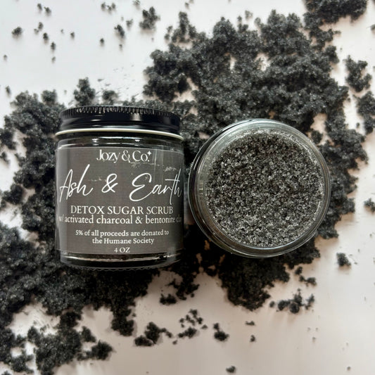 Ash & Earth Detox Sugar Scrub