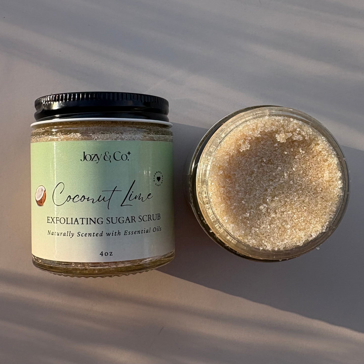 Coconut Lime Exfoliating Sugar Scrub