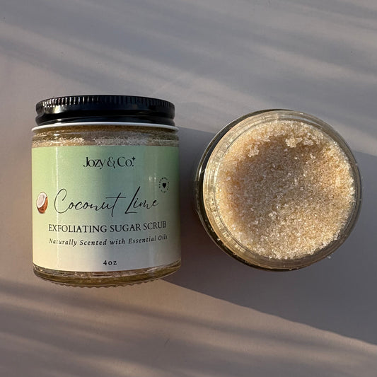 Coconut Lime Exfoliating Sugar Scrub