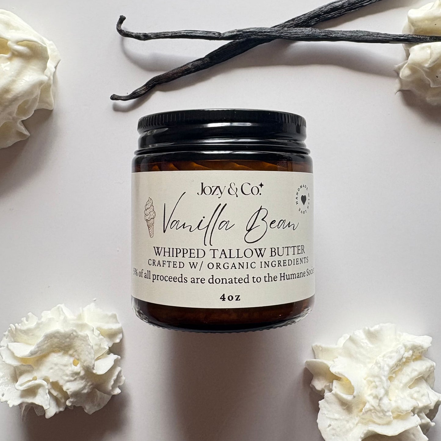 Vanilla Bean Whipped Tallow Butter