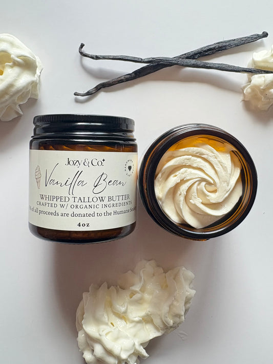 Vanilla Bean Whipped Tallow Butter