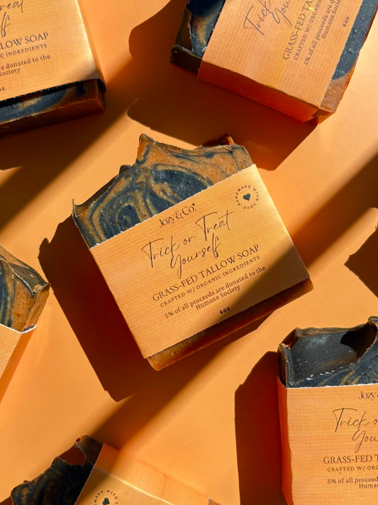 Trick or Treat Yourself Grass-fed Tallow Soap *limited edition*