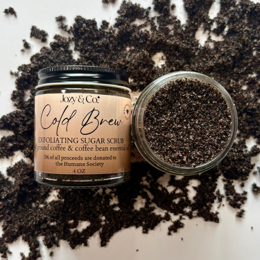 Cold Brew Exfoliating Sugar Scrub